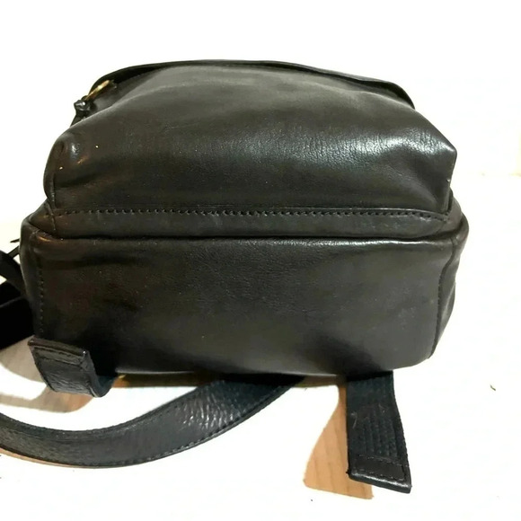 Madewell black leather backpack main image 5